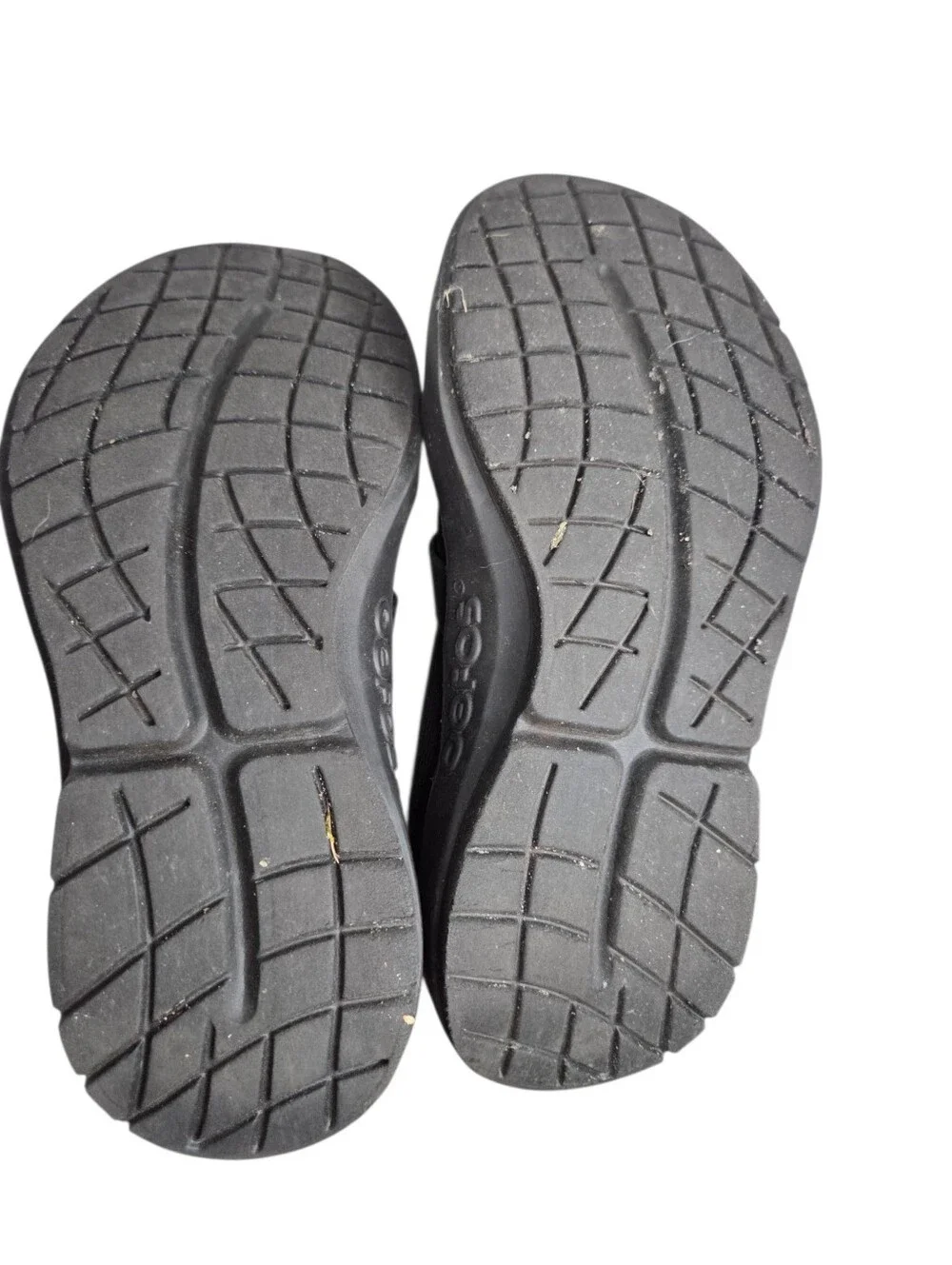 Oofos OOmg Low Womens Size 7.5 Black Walking Comfort Slip On Recovery Shoes